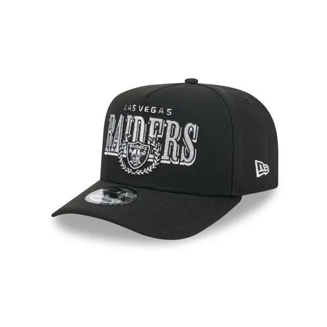 Las Vegas Raiders Casquette Snapback 9FIFTY A-Frame Gold Laurel Noir