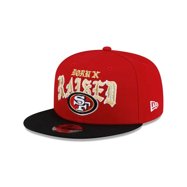 Born x Raised x San Francisco 49ers Casquette Snapback bicolore 9FIFTY