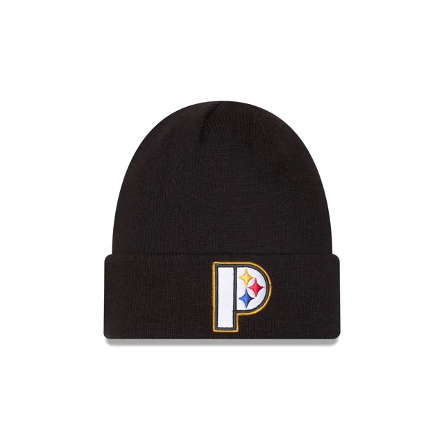 Bonnet tricoté à revers Pittsburgh Steelers Deceptor