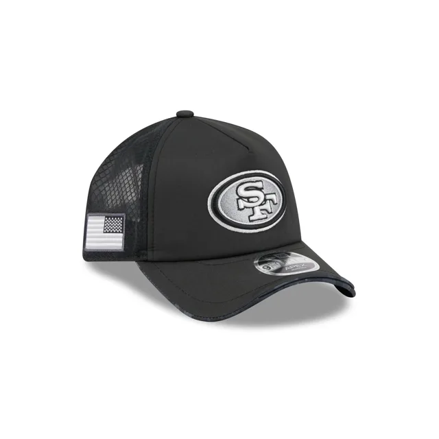 San Francisco 49ers 2026 Salut au service 9FORTY APEX Snapback Hat