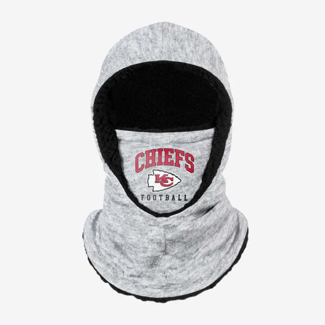 Kansas City Chiefs Snood à capuche gris chiné avec grand logo