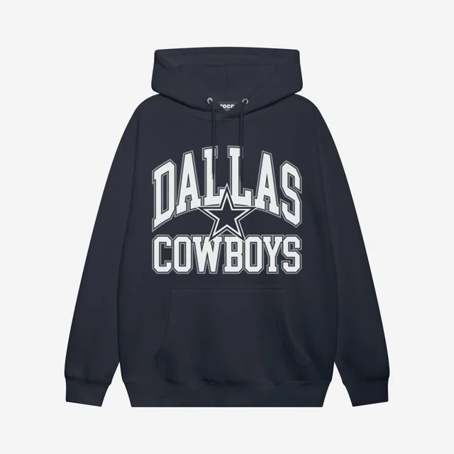Dallas Cowboys Sweat à capuche avec mot-symbole arqué