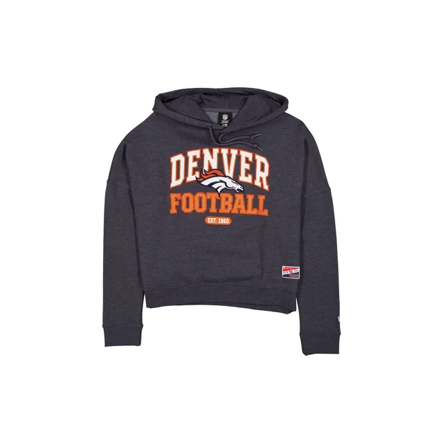 Denver Broncos Throwback Sweat à capuche pailleté pour femme