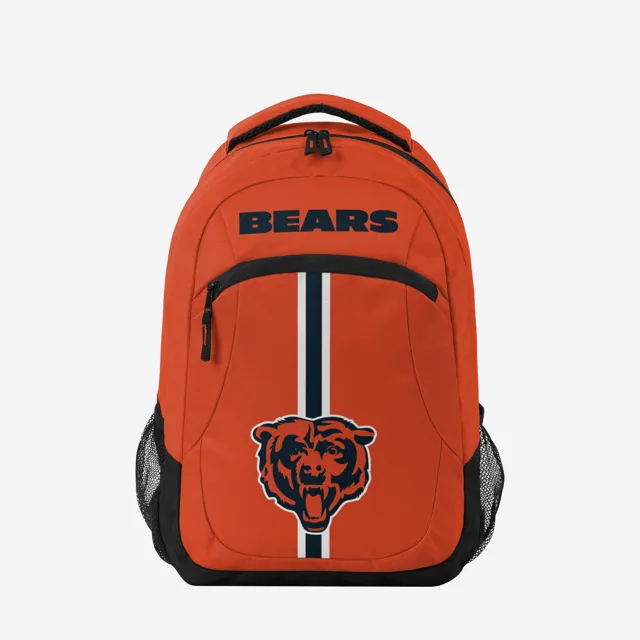 Chicago Bears Sac à dos d'action de couleur alternative orange