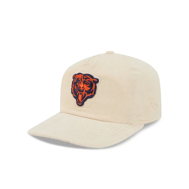 Chicago Bears Chapeau réglable en velours côtelé chromé 19TWENTY