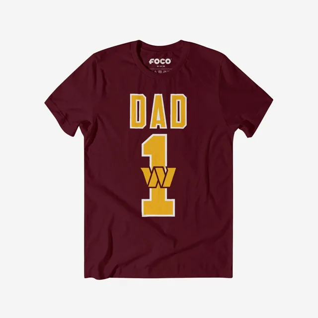 Washington Commanders T-shirt papa numéro 1