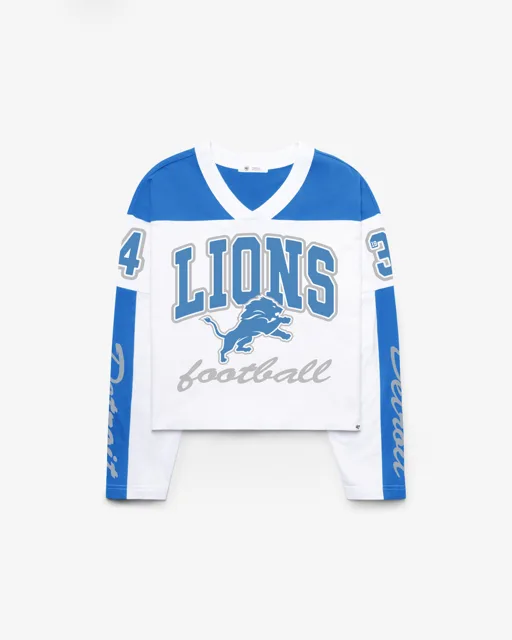 Detroit Lions EXCLAMATION '47 T-SHIRT EN JERSEY METRO FEMME