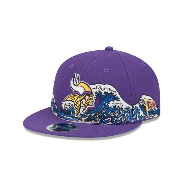 Minnesota Vikings Tidal Flow Retro Crown 9FIFTY Chapeau réglable