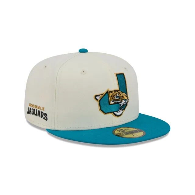 Jacksonville Jaguars Deceptor Chrome Blanc 59FIFTY Casquette ajustée