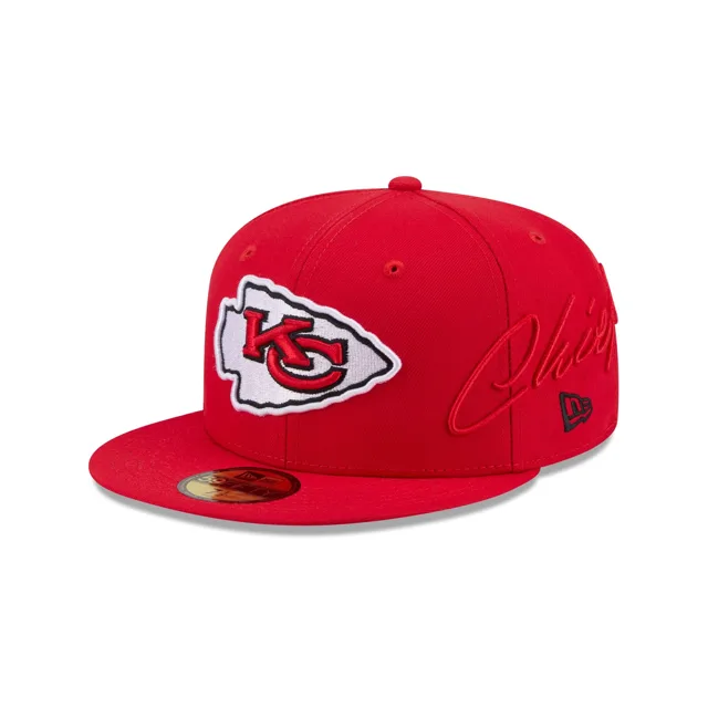 Kansas City Chiefs Side Script 59FIFTY Casquette ajustée