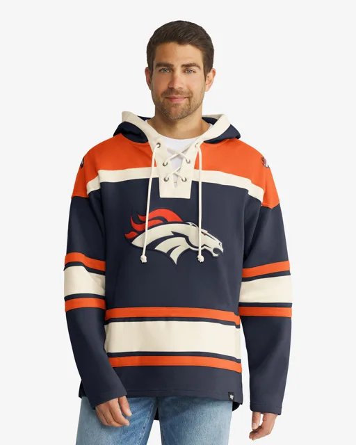 Denver Broncos CAPUCHE LACER SUPÉRIEURE '47