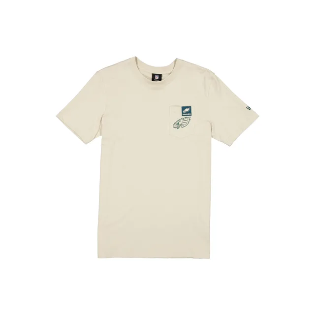 Philadelphia Eagles T-shirt matelassé à poche en pierre