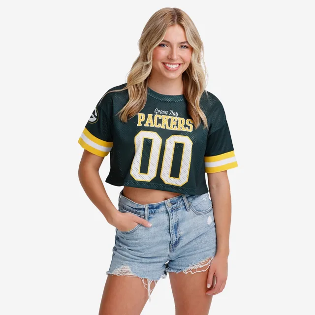 Green Bay Packers Haut court en maille Gameday pour femme