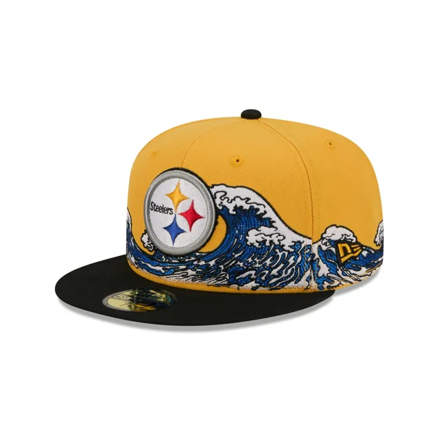 Pittsburgh Steelers Tidal Flow 59FIFTY Chapeau ajusté