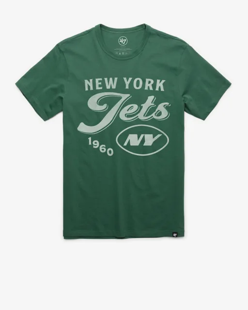 New York Jets SCRIPT '47 FRANKLIN TEE