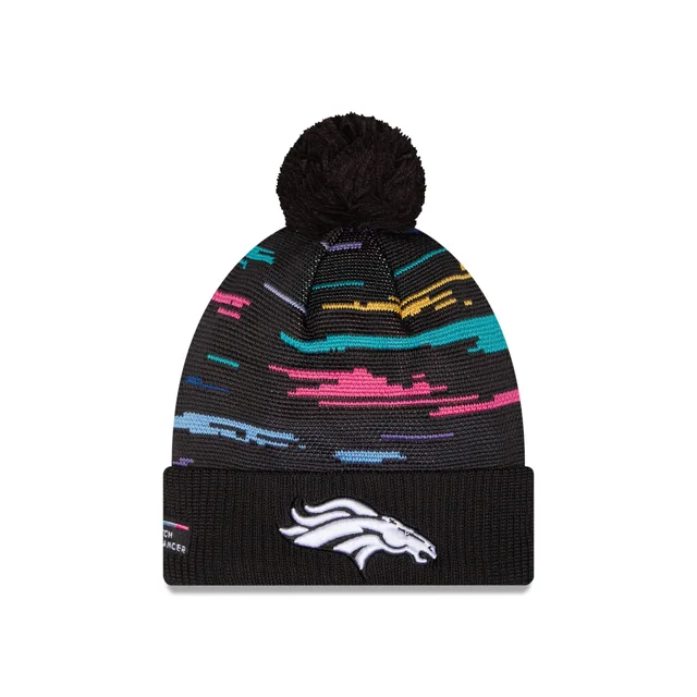 Denver Broncos 2026 Bonnet en tricot à pompon Crucial Catch