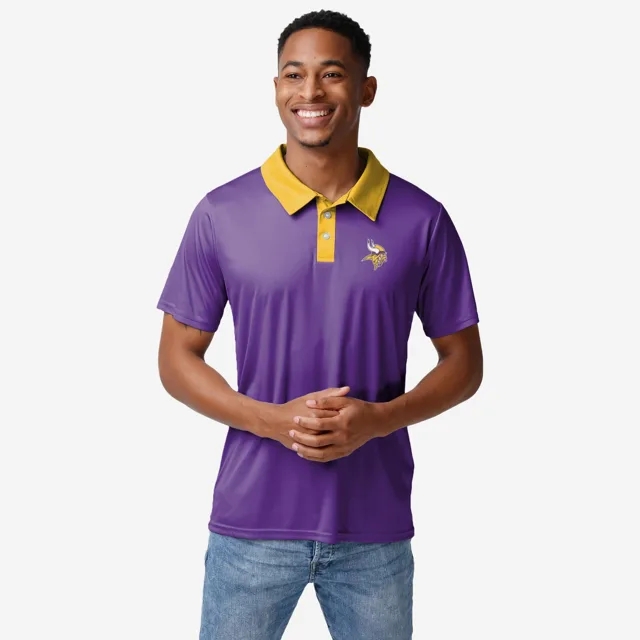Minnesota Vikings Polo en polyester Workday Warrior