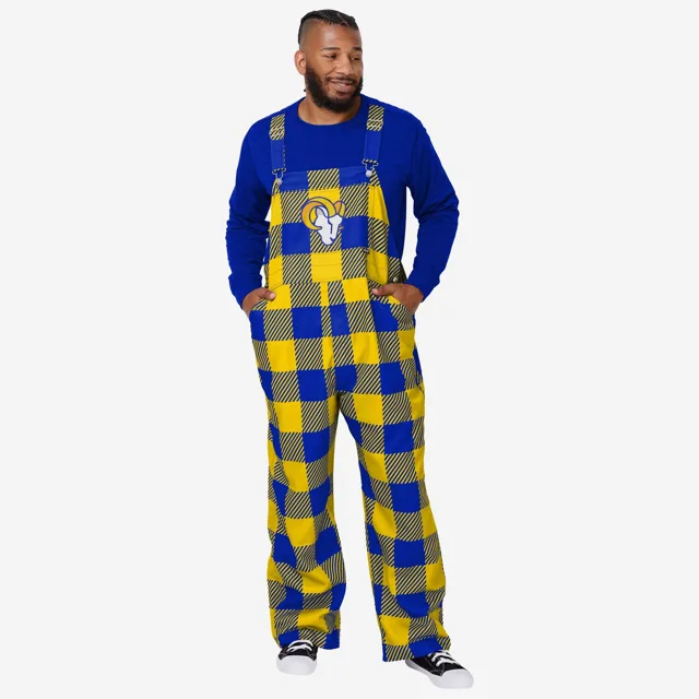 Los Angeles Rams Salopette à carreaux pour hommes