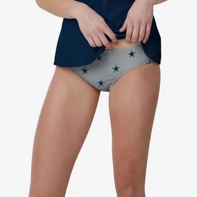 Dallas Cowboys Bas de bikini imprimé Summertime Mini pour femme