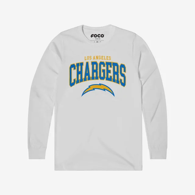 Los Angeles Chargers T-shirt à manches longues avec logo classique