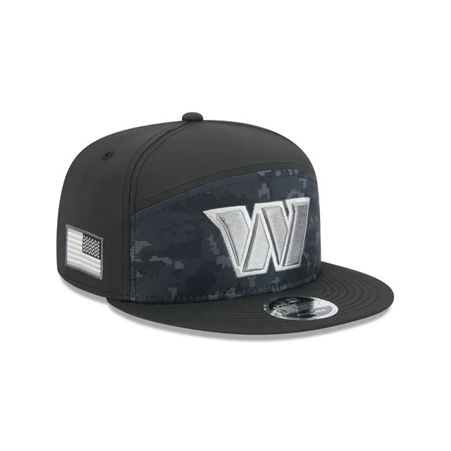 Washington Commanders 2026 Salut au service Panneau divisé 9FIFTY Snapback Hat