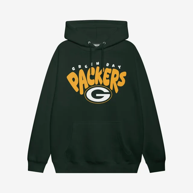 Sweat à capuche bulle Green Bay Packers