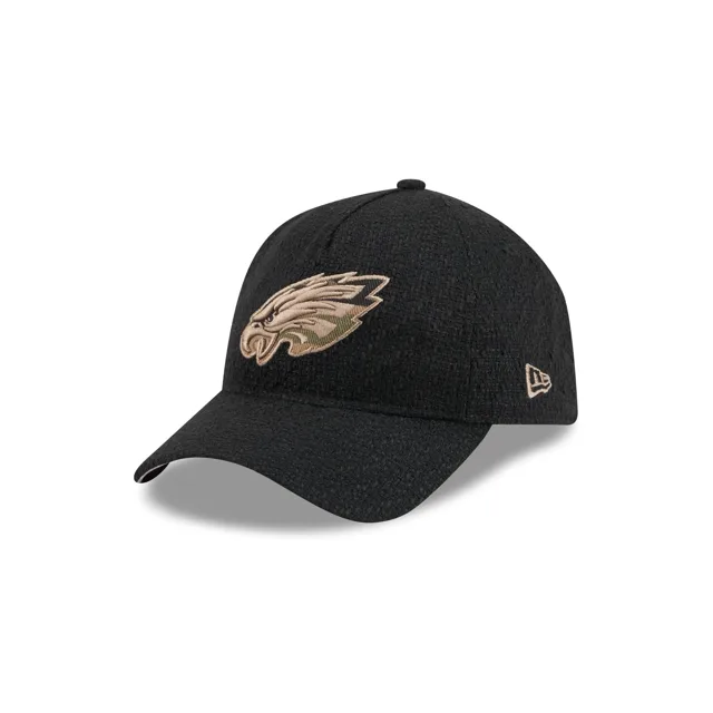 Philadelphia Eagles Casquette Snapback non structurée avec logo camouflage Boucle 9FORTY A-Frame