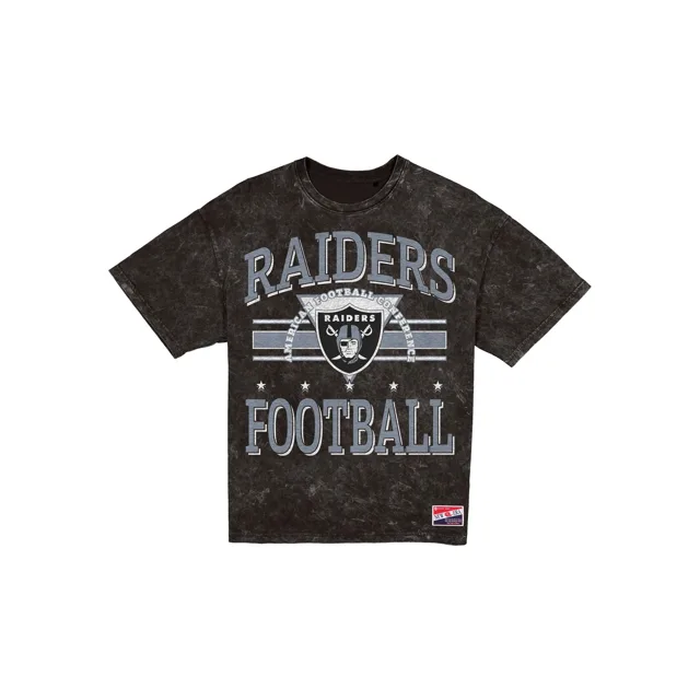 Las Vegas Raiders T-Shirt Femme Throwback Vintage Wash
