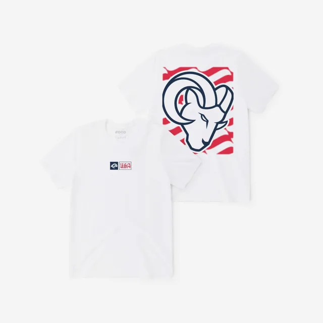 Los Angeles Rams T-shirt du patrimoine américain