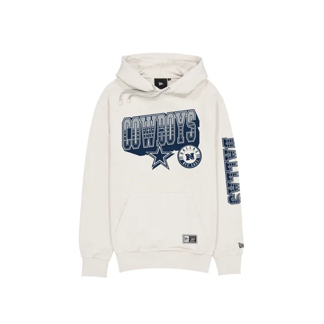 Dallas Cowboys Throwback Chrome Blanc Sweat à capuche
