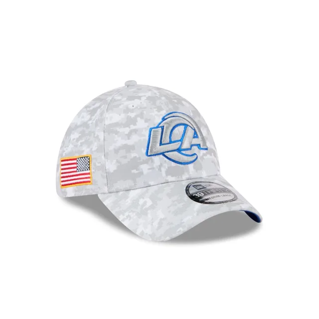 Los Angeles Rams 2025 Salut au service Fan Gear 39THIRTY Chapeau extensible