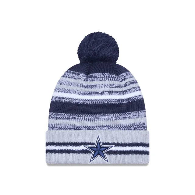 Dallas Cowboys Bonnet tricoté à pompons