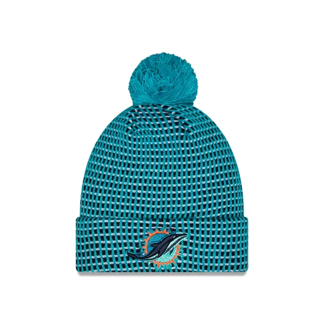 Miami Dolphins 2026 Rivalries Bonnet en tricot à pompon pour enfants