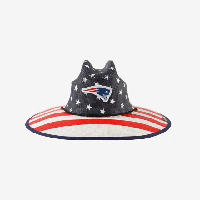 Chapeau de Paille Thématique New England Patriots