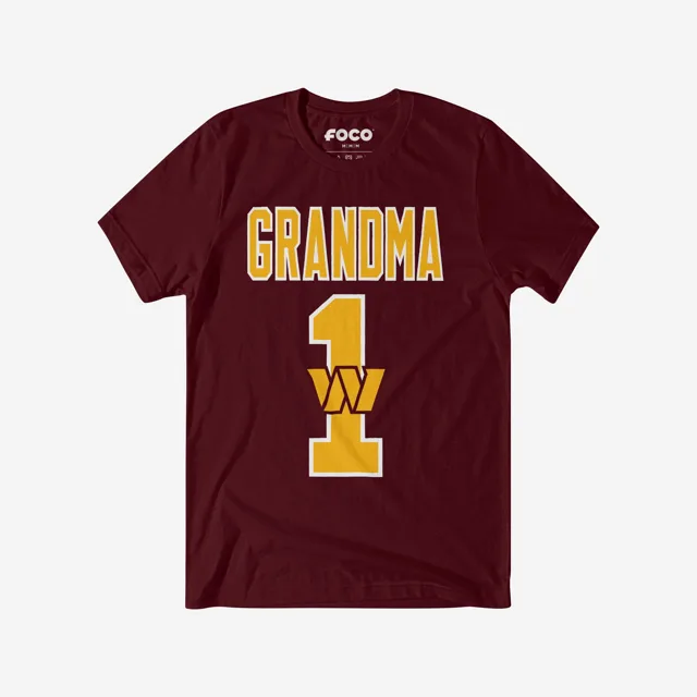 Washington Commanders T-shirt grand-mère numéro 1