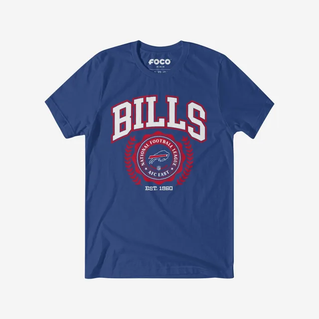 T-shirt à écusson de l'équipe Buffalo Bills