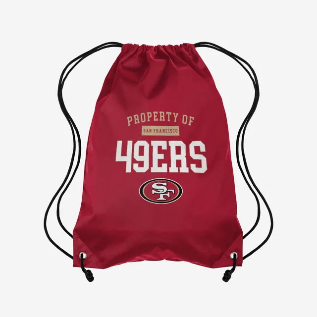 Propriété San Francisco 49ers du sac à dos à cordon