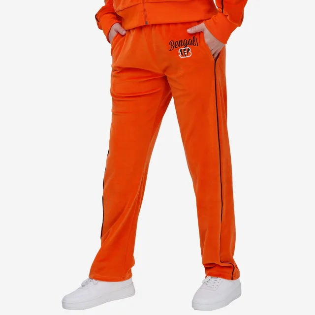 Cincinnati Bengals Pantalon en velours orange pour femme