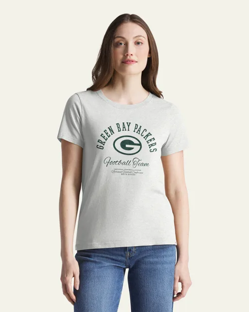 Green Bay Packers ARCBALL '47 T-SHIRT DE TOUS LES JOURS POUR FEMMES