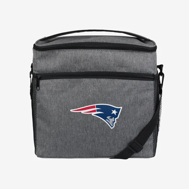New England Patriots Lot de 24 refroidisseurs pour hayon gris chiné