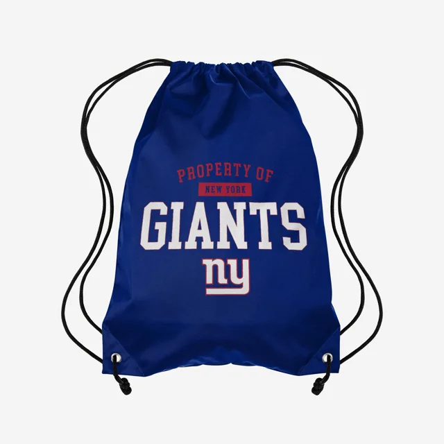 Propriété New York Giants du sac à dos à cordon