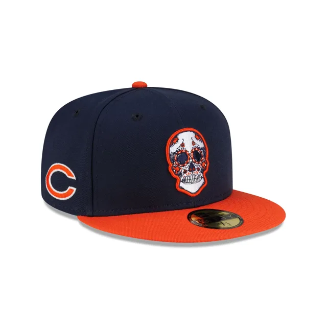 Chicago Bears Sugar Skull 59FIFTY Chapeau ajusté