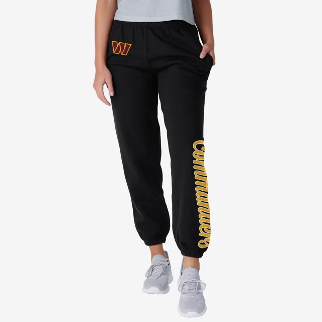 Washington Commanders Pantalon de survêtement couleur équipe avec mot-symbole pour femmes