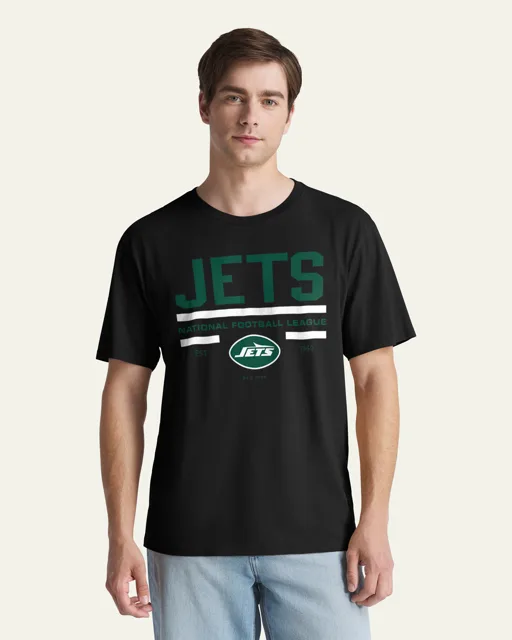 New York Jets STACK BLOCK '47 T-SHIRT QUOTIDIEN