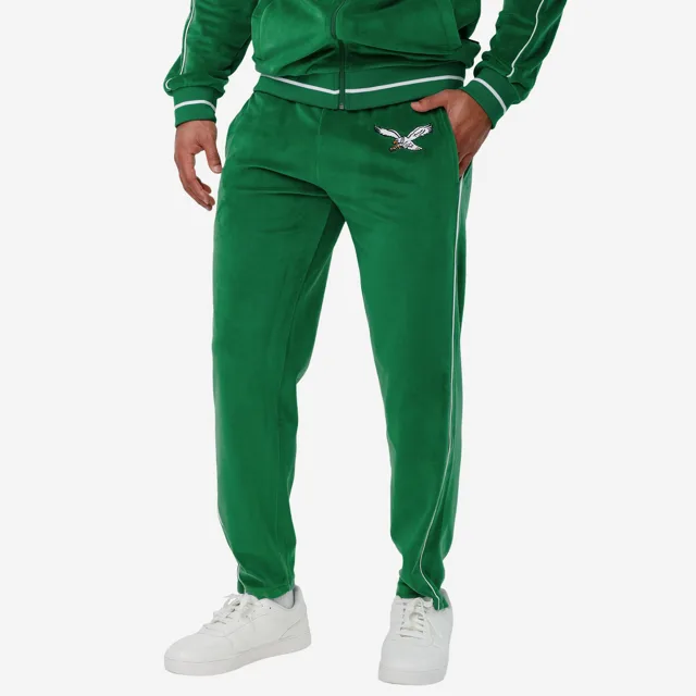 Philadelphia Eagles Pantalon en velours vert Kelly