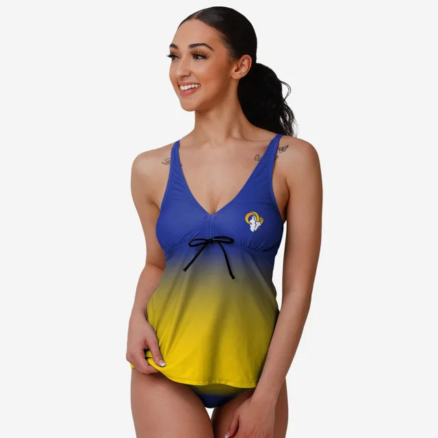 Los Angeles Rams Tankini dégradé Gametime pour femme