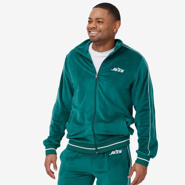 New York Jets Haut zippé en velours