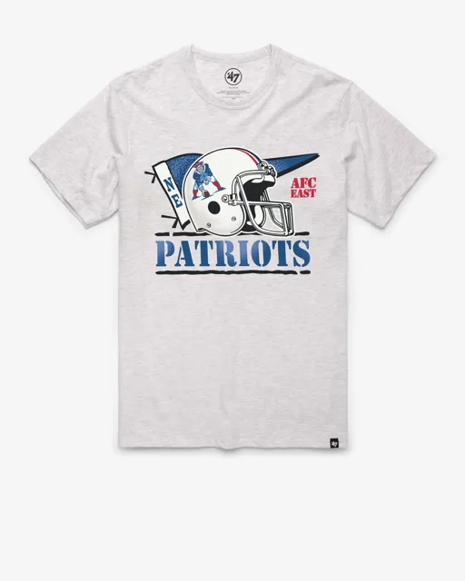 New England Patriots CHAMP DE MOUVEMENT HISTORIQUE '47 FRANKLIN TEE
