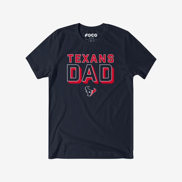 T-shirt papa de l'équipe Houston Texans