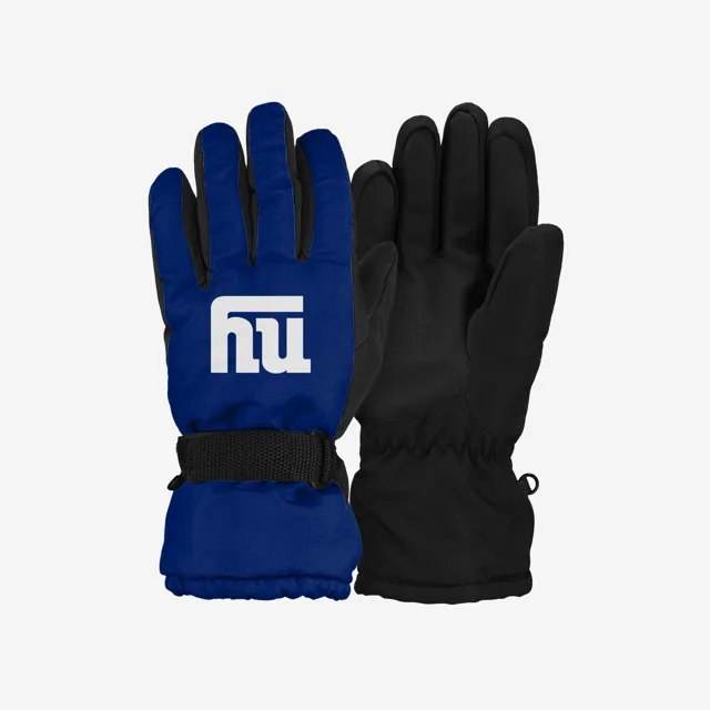 Gants isolés New York Giants avec grand logo